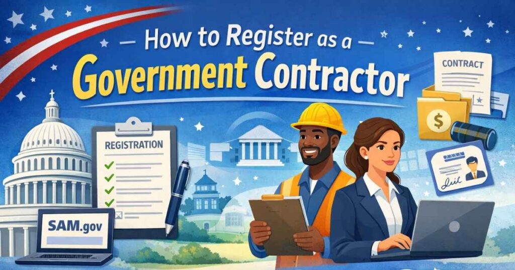 How to Register as a Government Contractor